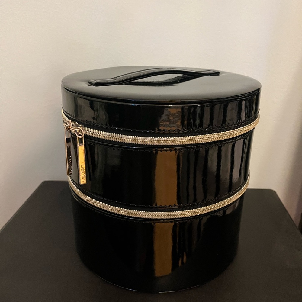 Black Patent Leather Vanity Case